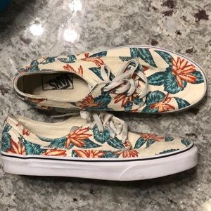 Vans tropical print